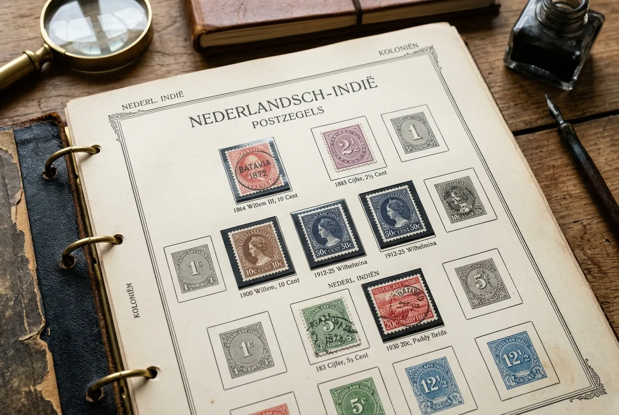 Dutsch East Indi Stamp Album: The Ultimate Guide to Protecting Your Rare Colonial Stamps 2 Printable Dutsch East Indi stamp album pages with hingeless mounts
